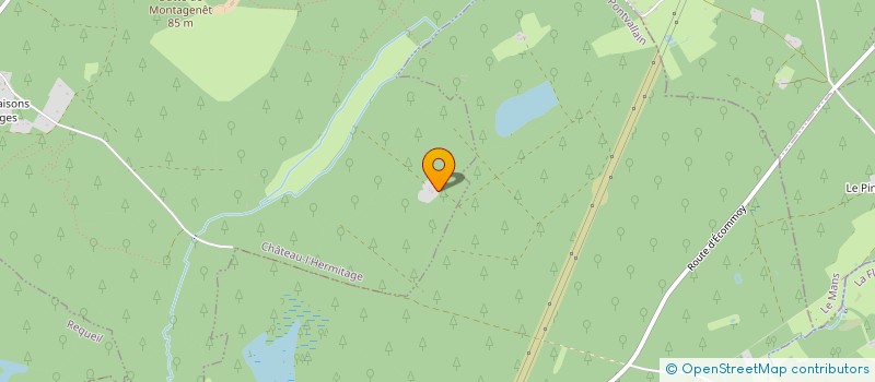 localisation de l'entreprise SAS DES GUILLARDIERES  CHATEAU-L'HERMITAGE