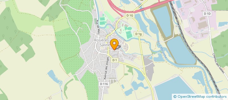 localisation de l'entreprise SAS DES JARDINS  COURBESSEAUX