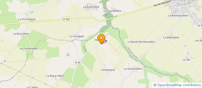 localisation de l'entreprise SAS DES JONQUILLES  BOUSSAY