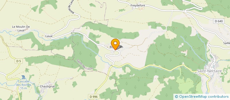 localisation de l'entreprise SAS DES MARMOTTES à SAINT-NECTAIRE