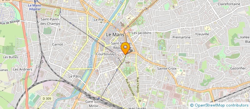 localisation de l'entreprise SAS DES MEUBLES TONIN à LE MANS