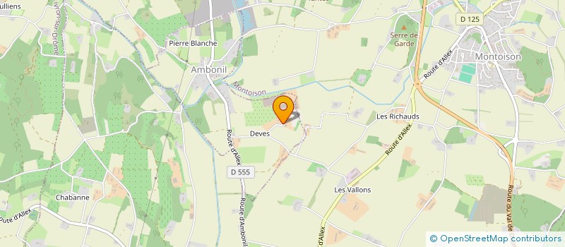 localisation de l'entreprise SAS DES MITRONNES  AMBONIL