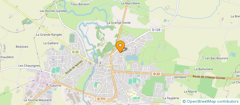 localisation de l'entreprise SAS DES PEUPLIERS  POMMERIEUX