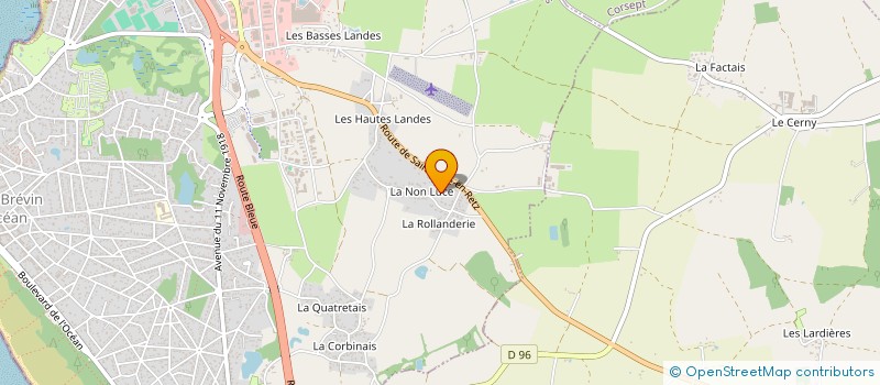 localisation de l'entreprise SAS DES PRES à SAINT-BREVIN-LES-PINS