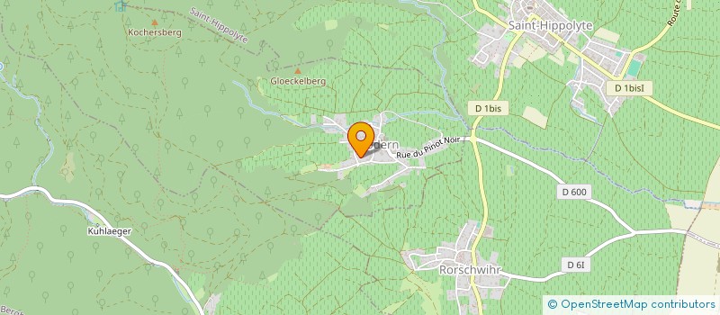 localisation de l'entreprise SAS DES PRES  RODERN