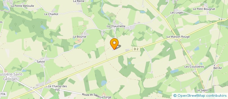 localisation de l'entreprise SAS DESAGES AND CO  BUSSIERE-SAINT-GEORGES