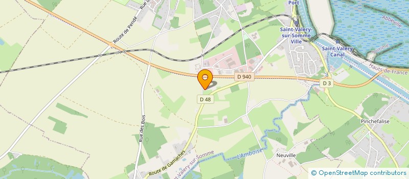 localisation de l'entreprise SAS DESBIENDRAS à SAINT-VALERY-SUR-SOMME