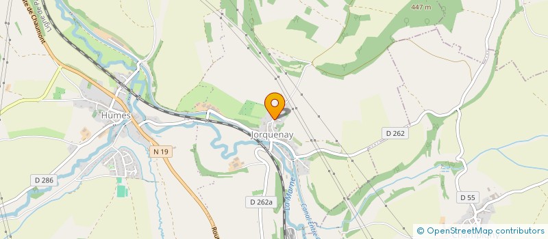 localisation de l'entreprise SAS DESNOUVEAUX à HUMES-JORQUENAY