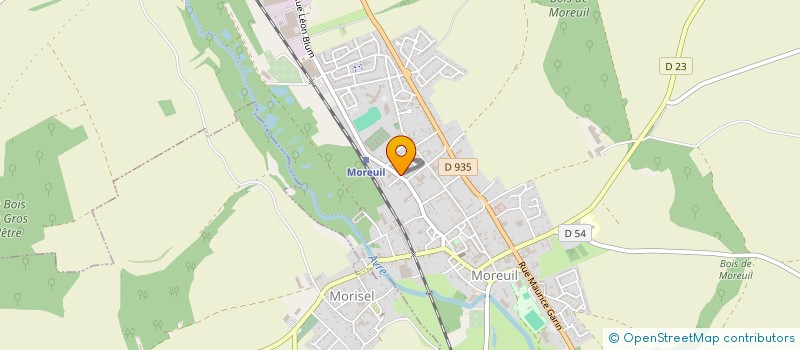 localisation de l'entreprise SAS DESPREZ à MOREUIL