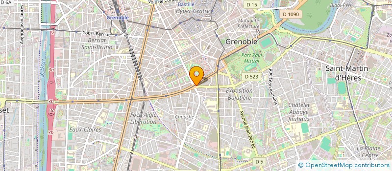 localisation de l'entreprise SAS DESSAIX AMENAGEMENT  GRENOBLE