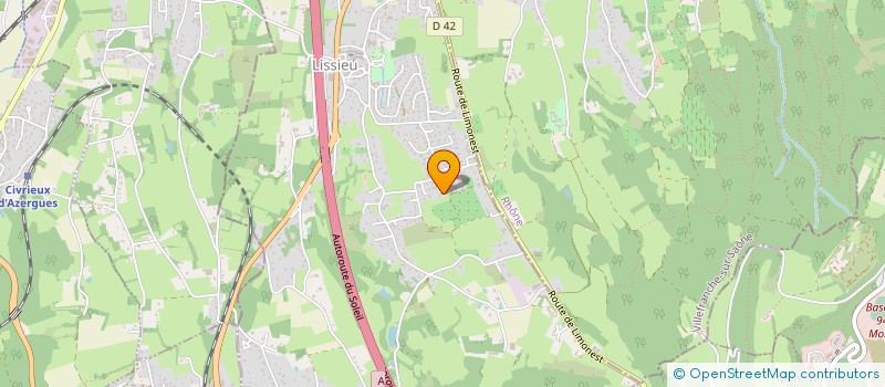 localisation de l'entreprise SAS DESVIGNES IMMO  LISSIEU