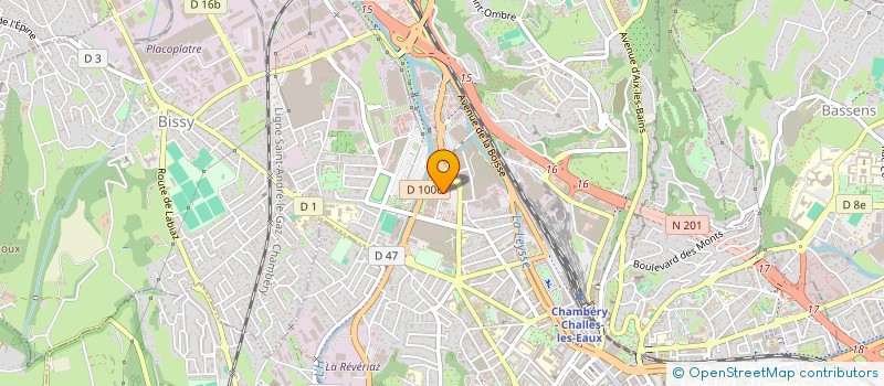 localisation de l'entreprise SAS DEVELOPPEMENT à CHAMBERY