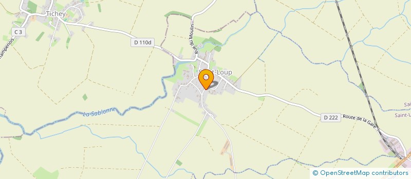 localisation de l'entreprise SAS DGCM ECOENERGIE à SAINT-LOUP