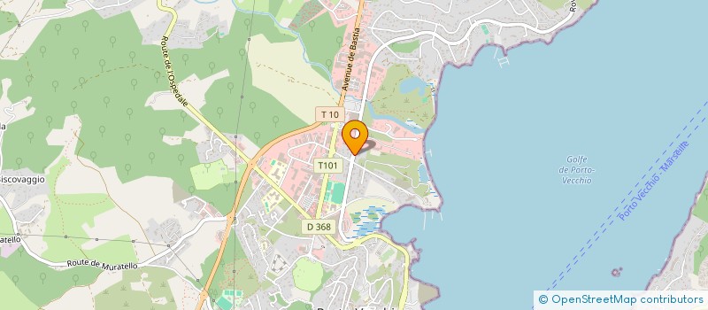 localisation de l'entreprise SAS DIAMANT NOIR à PORTO-VECCHIO