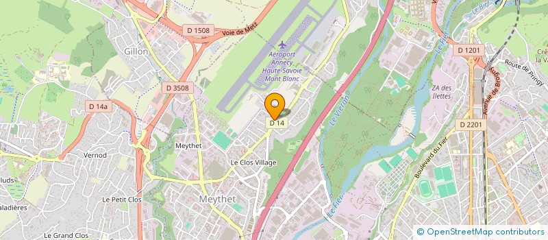 localisation de l'entreprise SAS DIAS à ANNECY