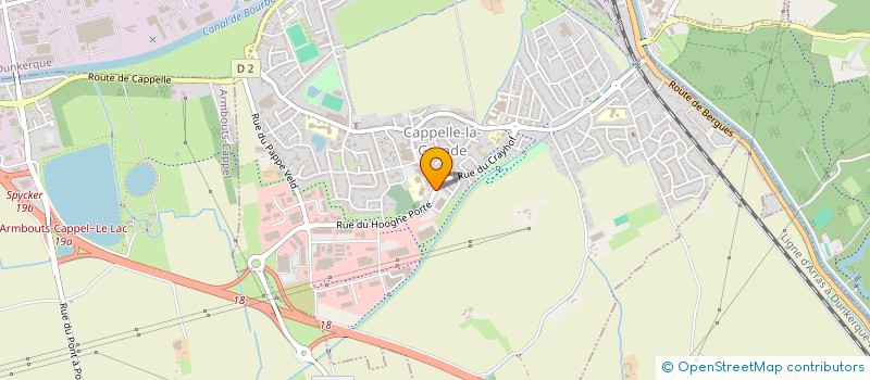 localisation de l'entreprise SAS DICK  CAPPELLE-LA-GRANDE