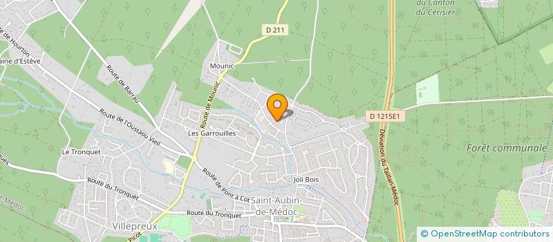 localisation de l'entreprise SAS DICKY  SAINT-AUBIN-DE-MEDOC