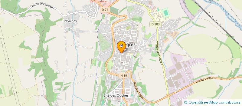 localisation de l'entreprise SAS DIDIER à LANGRES