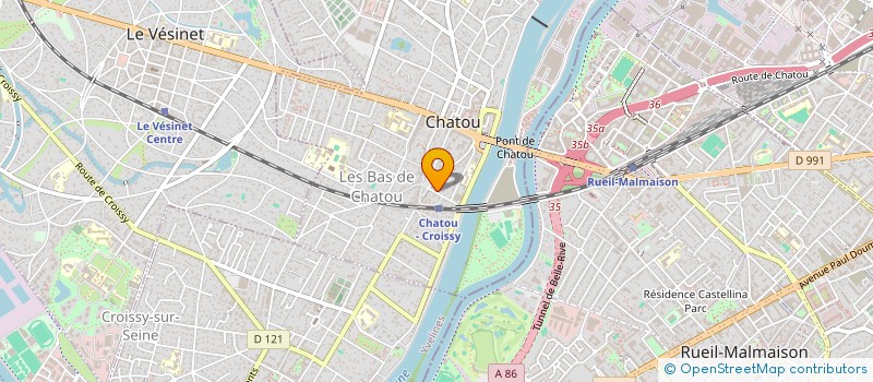 localisation de l'entreprise SAS DIERICK  CHATOU