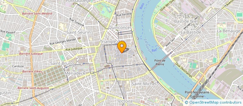 localisation de l'entreprise SAS DIGA  BORDEAUX