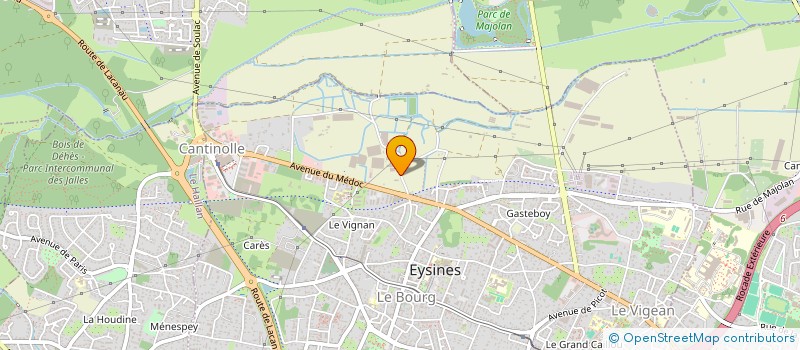 localisation de l'entreprise SAS DIGI  LE TAILLAN MEDOC