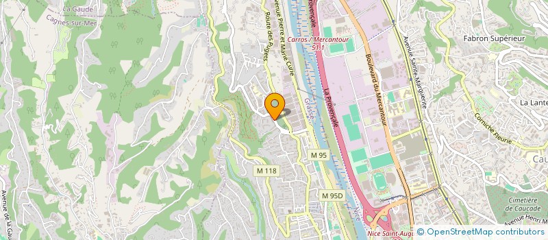 localisation de l'entreprise SAS DIGIROBOT  CAGNES-SUR-MER