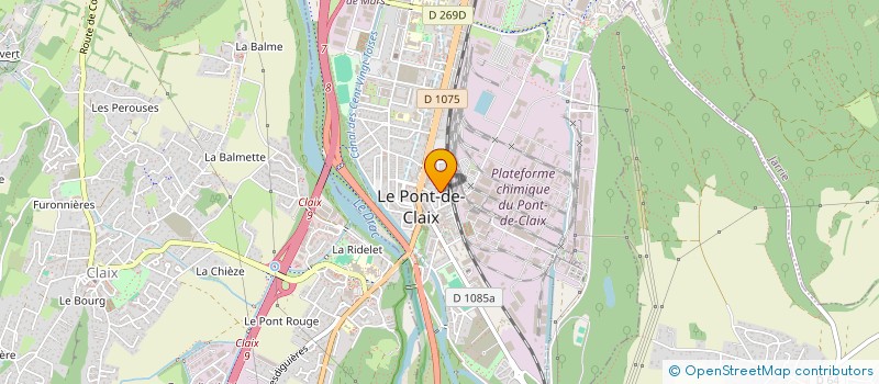 localisation de l'entreprise SAS DIKER INGENIERIE  LE PONT-DE-CLAIX