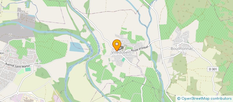 localisation de l'entreprise SAS DISTRI V à VILLEDUBERT