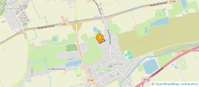 localisation de l'entreprise SAS DK AUTO  GHYVELDE