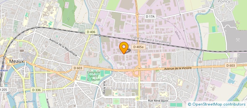 localisation de l'entreprise SAS DL GROUP à MEAUX