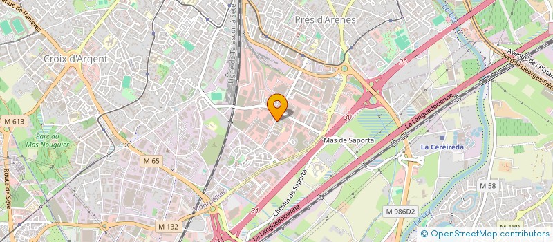 localisation de l'entreprise SAS DM MOBILIER à MONTPELLIER
