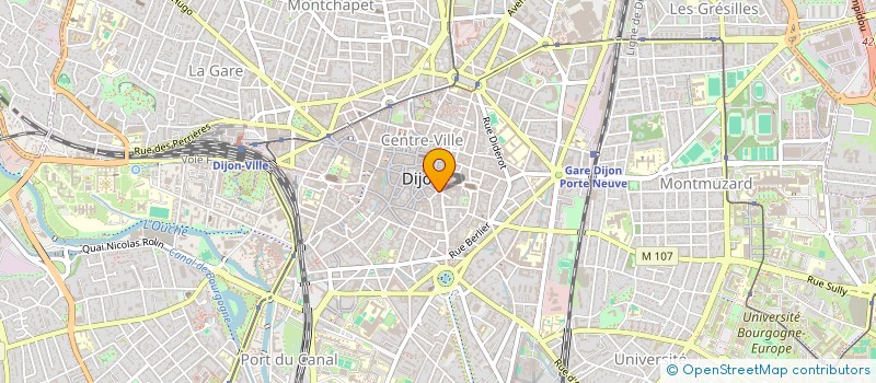 localisation de l'entreprise SAS DMPO  DIJON