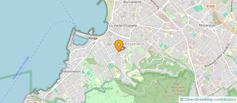 localisation de l'entreprise SAS DN-LAB à MARSEILLE