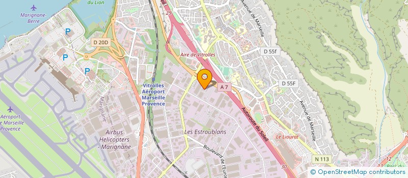 localisation de l'entreprise SAS DOLCE PARMA à VITROLLES