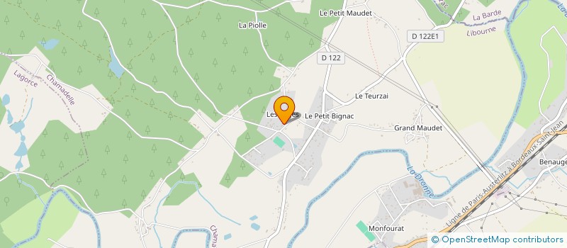 localisation de l'entreprise SAS DOLY'S ANIMATION  SAINTE-COLOMBE