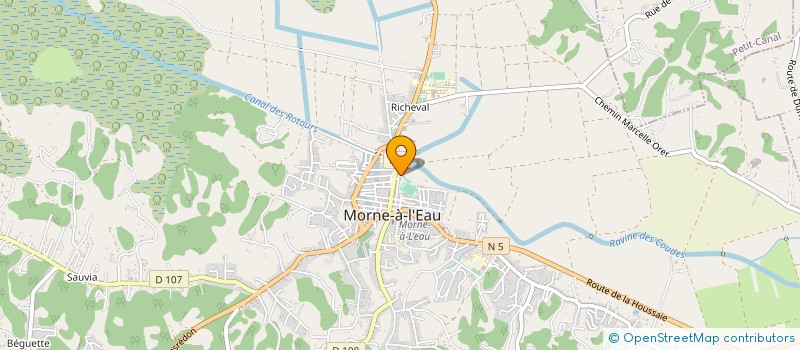 localisation de l'entreprise SAS DOM USINAGE à MORNE-A-L'EAU