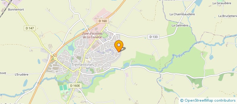 localisation de l'entreprise SAS DOMAINE DE MARIN  TREMENTINES