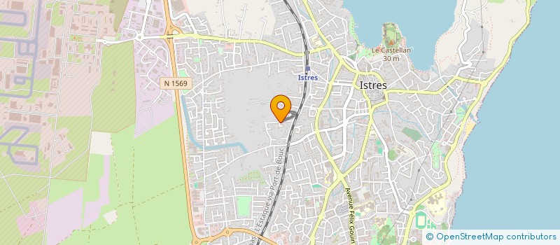 localisation de l'entreprise SAS DOMAINE DU BOSQUET  ISTRES