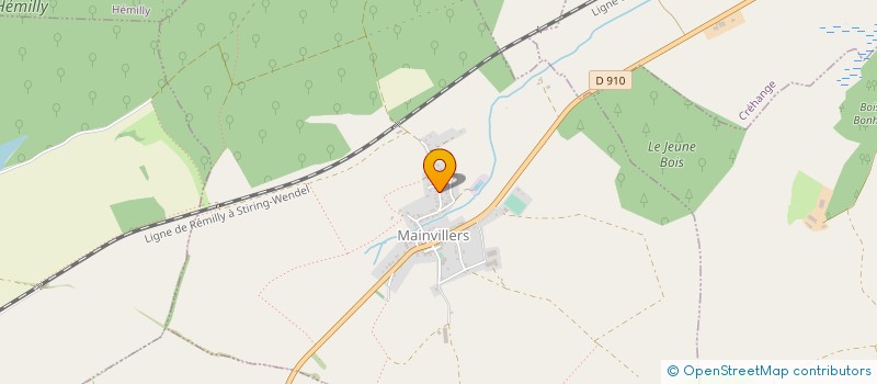 localisation de l'entreprise SAS DOMAINE DU OULENBACH à MAINVILLERS