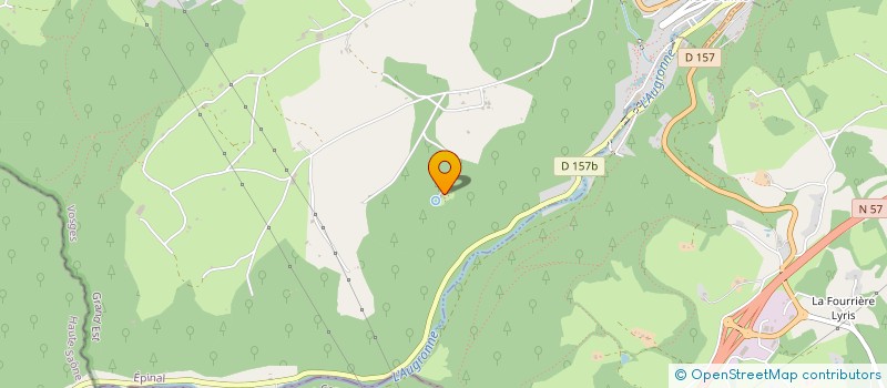 localisation de l'entreprise SAS DOMAINE FONTAINE STANISLAS  PLOMBIERES-LES-BAINS