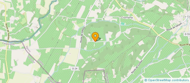 localisation de l'entreprise SAS DOMAINE GRAMENON AUBERY LAURENT  MONTBRISON-SUR-LEZ