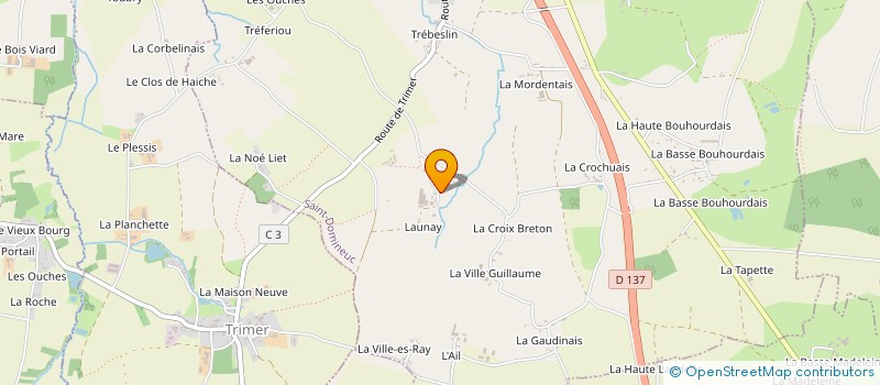 localisation de l'entreprise SAS DOMINERGIE à SAINT-DOMINEUC