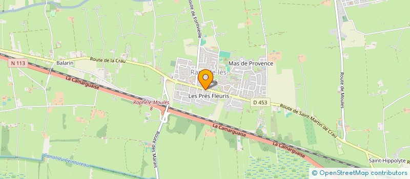 localisation de l'entreprise SAS DORE ET DIAS  ARLES