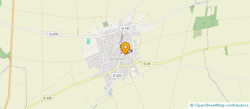 localisation de l'entreprise SAS DOS REIS  SERGINES