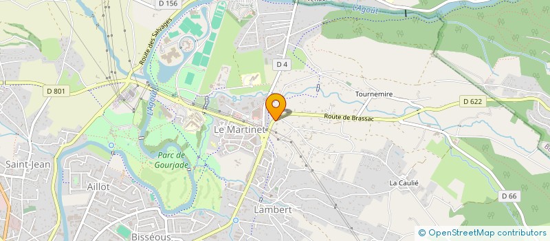 localisation de l'entreprise SAS DOS SANTOS DOMINGOS à CASTRES