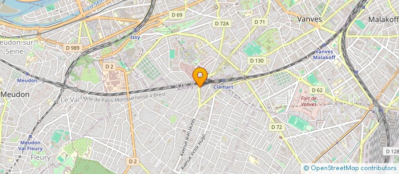 localisation de l'entreprise SAS DOUCEURS DES TERRES à CLAMART