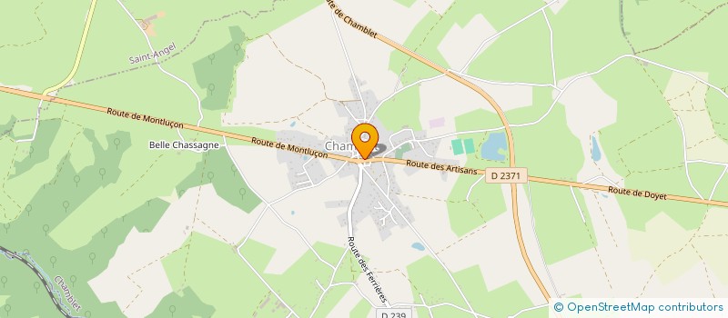localisation de l'entreprise SAS DOUILLEZ à CHAMBLET