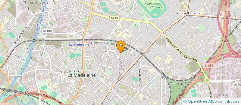 localisation de l'entreprise SAS DPOFIRST à MARCQ-EN-BARŒUL