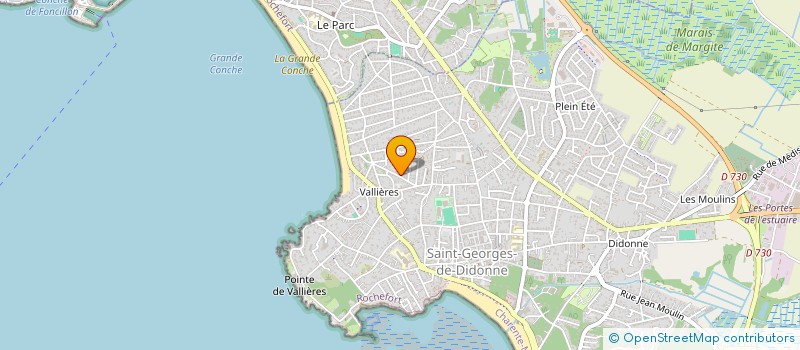 localisation de l'entreprise SAS DRAPEAU  SAINT-CREPIN