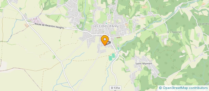 localisation de l'entreprise SAS DRIVEUSE  LES COTES-D'AREY